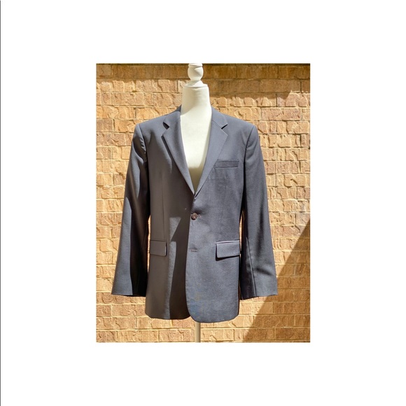 J. Lindeberg Gray Two Piece Suit 100% Wool